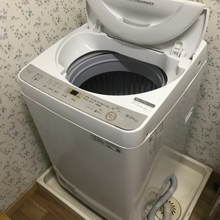 ほぼ新品！！ 全自動洗濯機 2019年製 シャープ SHARP 洗濯機