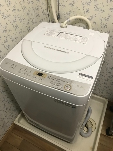 ほぼ新品！！ 全自動洗濯機 2019年製 シャープ SHARP 洗濯機 pn-tebo.go.id