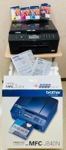 【美品】brother プリンタ複合機 FAX機能 PCプリンタ機能搭載