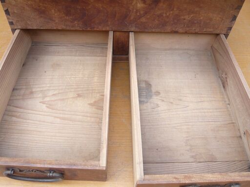 長火鉢 E-1 五徳・火箸・灰ならし・猫板付き