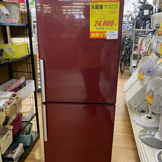 I377 AQUA 大きめ2ドア冷蔵庫 2013年式