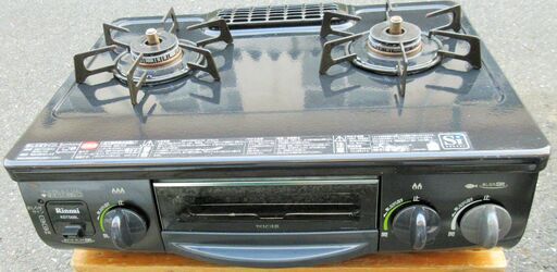 ☆リンナイ Rinnai KGT56BL RT31NHS-L 都市ガス用ガスコンロ ガステーブル◆生活必需品