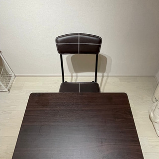 【ネット決済】ニトリ折りたたみデスクと椅子セット