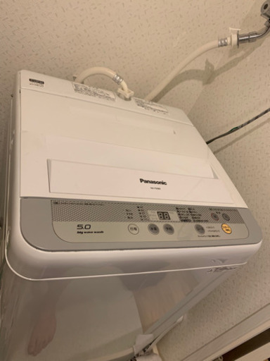 パナソニック　洗濯機　2016年製　5.0kg