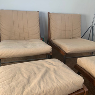 TRUCK  BOOMERANG CHAIR&OTTOMAN