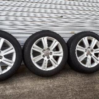 Audi A4 純正17ｲﾝﾁ OPホイール  225/50R17 ×4本