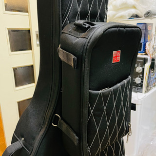 高級musicareacases アコースティック ギター ケース リュック外装