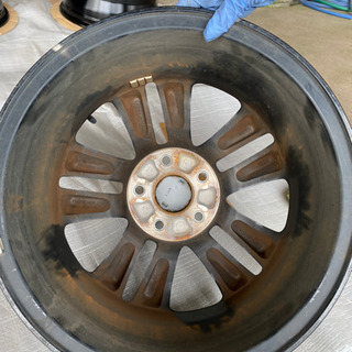 オデッセイ　ハイブリッド　純正アルミ