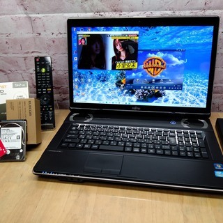 ☆完売御礼☆【快適17.3型◇地デジ視聴OK】新品SSD 512GB, HDD