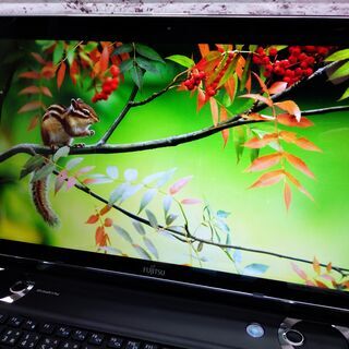 美品 富士通 第9世代 17インチ 新品SSD、HDD Office2021 富士通（FUJITSU） 【今だけ新品SSD1TB×メモリ16GB】富士通 ノート