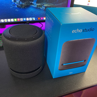 【ネット決済・配送可】Amazon echo studio