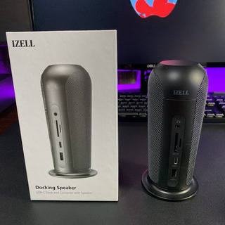 IZELL ドッキングスピーカー ドッキングステーション USB-C