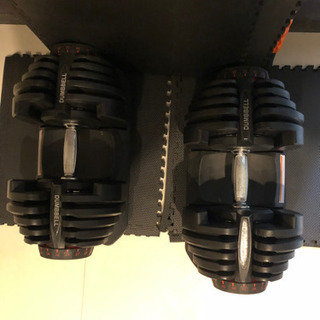 【美品】可変式ダンベル、トレーニングベンチセット