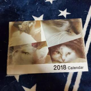 猫ちゃんのカレンダー2018