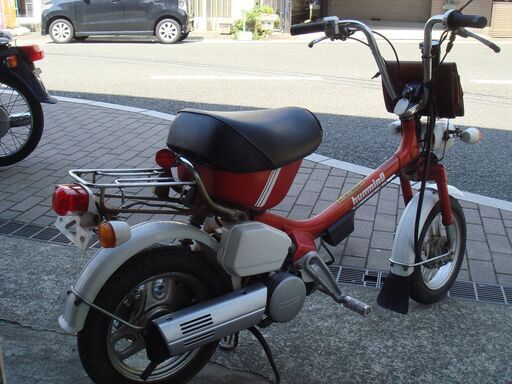 引き取り待ち】ホンダ ハミング 6ボルト 2スト 走行できます。