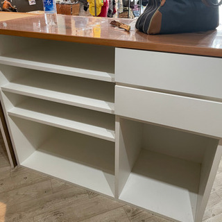 レジ台、PC.作業台セット