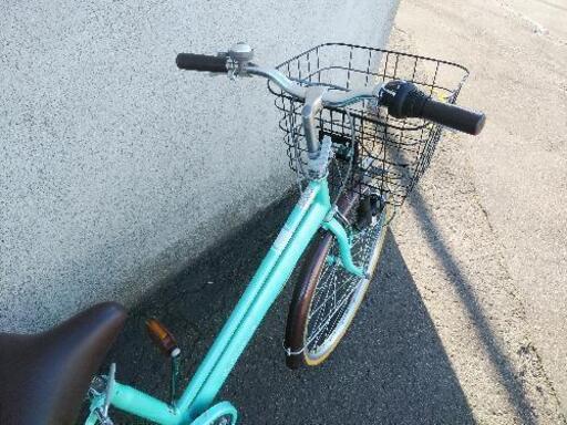 防犯登録料込み。札幌市内配達無料！中古26インチペパーミントグリーン