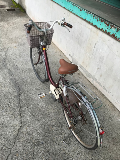 ヤマハ　パス　電動自転車　中古　ママチャリ　現状　経年