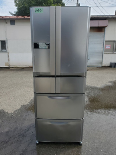 ‼️401L‼️1633番 三菱✨ノンフロン冷凍冷蔵庫✨MR-G40J-T‼️