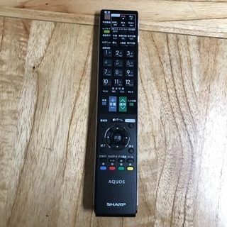 ①即日受渡❣️高画質クアトロンパネルAQUOS薄型52型TV24000円