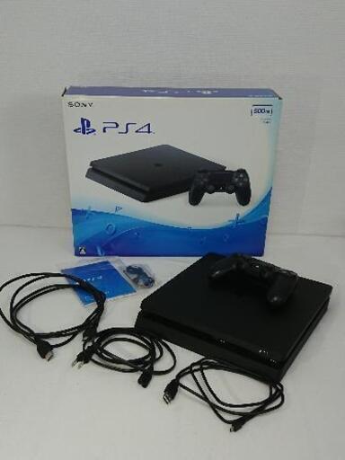 ＰＳ４ CUH-2000A B01 500GB ジェットブラック 箱あり