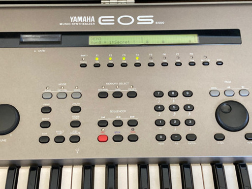 送料無料　シンセサイザー　キーボード　YAMAHA EOS B500 美品】YAMAHA EOS B500 シンセサイザー キーボード 楽器・機材