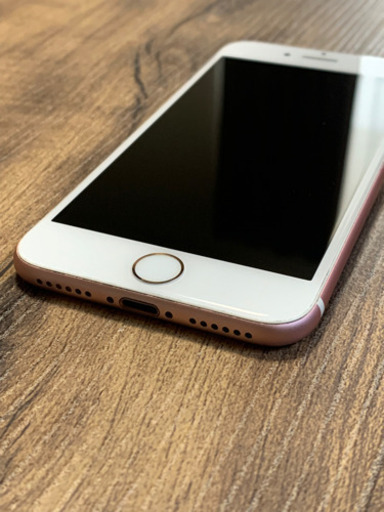 iPhone7 ローズゴールド128G SIMフリー