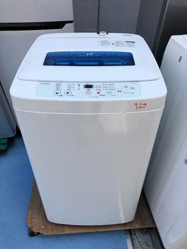 ☆中古激安！！￥7,000！！　Haier　ハイアール　4.2kg　全自動洗濯機　2015年製　JW-K42K　幅52㎝ｘ奥行き48㎝ｘ高さ88㎝【KBF045】
