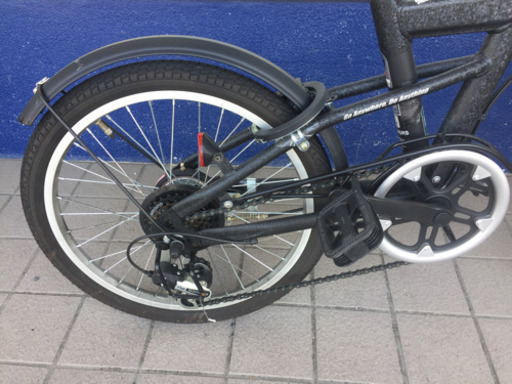 TAKEDA]foresta 20吋折り畳み自転車 外装6段/ネイビーxブラック