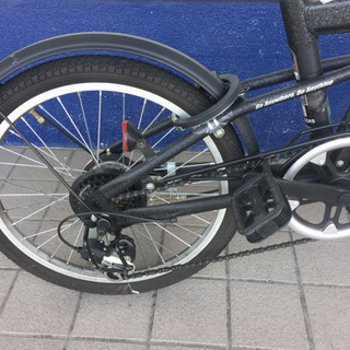 JEEP折りたたみ自転車（ブラック）です。【トレファク東大阪店】