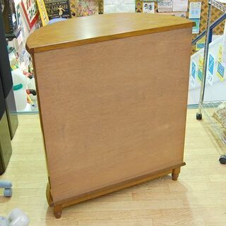 綾野製作所 半円 コレクションボード 幅75×奥36.5×高86cm コンソール キャビネット AYANO CRAFT リビングボード 飾り棚 札幌市 清田区 平岡 綾野製作所 半円 コレクションボード 幅75×奥36.5×高86cm コンソール