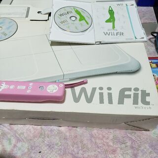wiiフィット、プレステ2その他ディスク付き