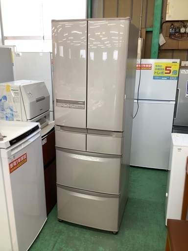 安心の6ヶ月保証付！！ HITACHI　6ドア冷蔵庫　R-SF42BM  2013年製