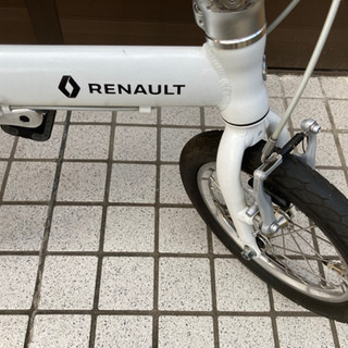 （お取引完了）折りたたみ自転車・ミニベロ　RENAULT LIGHT8 AL-FDB140　ルノー 　14インチ