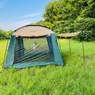 売り切れました💦連結可能大型スクリーンタープ　コールマン　アネックススクリーンタープ　設営確認済