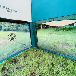 売り切れました💦連結可能大型スクリーンタープ　コールマン　アネックススクリーンタープ　設営確認済