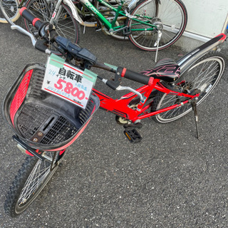 ●販売終了●マウンテンバイク　子供用自転車　２４インチ　6段変速...