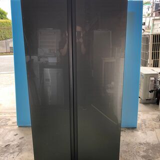 高年式『2020年製』AQUA アクア ノンフロン冷凍冷蔵庫 449L AQR-SBS45J