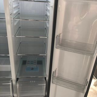 販売済【179】冷蔵庫 449L AQUA 2020年製 AQR-SBS45J