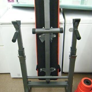 ベンチプレス シャフト プレート セット 筋トレ フィットネス シートベルト付き 札幌市 西岡店