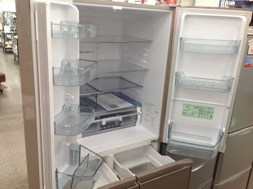 475L 冷凍冷蔵庫 HITACHI R-XG48K(XN) 観音開き【9650313】