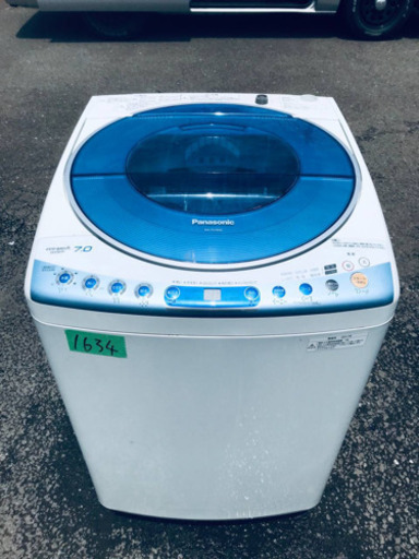 ‼️7.0kg‼️1634番 Panasonic✨全自動電気洗濯機✨NA-FS70H2‼️