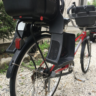 【お取り置き中】258.子供乗せ自転車FRACKERS PAPA