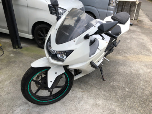 ninja250r 現状渡　転倒歴あり