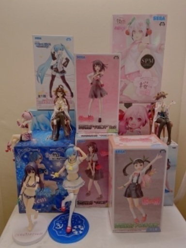 フィギュア各種アソート。