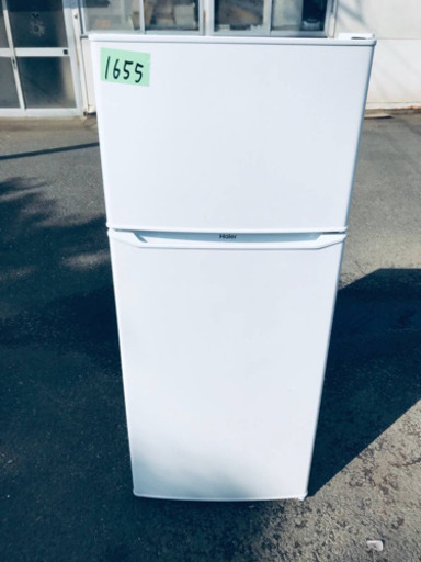 ✨2018年製✨1655番 Haier✨冷凍冷蔵庫✨JR-N130A‼️