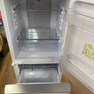 I353 SHARP ガラストップ2ドア冷蔵庫 2017年式