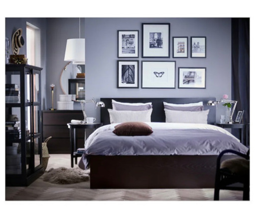 今週末まで限定価格 IKEA ダブルベッドフレーム MALMマルム 今週末まで限定価格 IKEA ダブルベッドフレーム MALMマルム