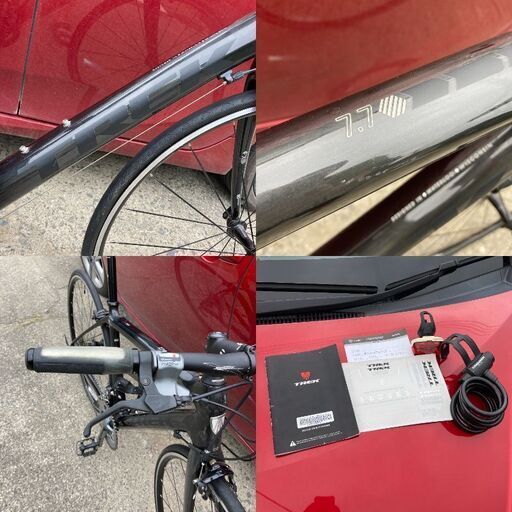 TREK トレック 7.7 FX フルカーボン クロスバイク 52 バイク ロード 