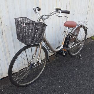 電動アシスト自転車6月-11　ヤマハ　PAS Natura　充電器　4.0Ahバッテリー　鍵1本
